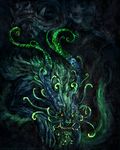  bioluminescence chinese_dragon dragon glow glowing_eyes scalie vrass 