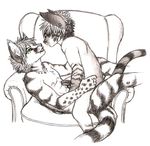  anal anal_penetration cat feline gay male nude penetration piercing sex speed_(artist) 