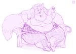  abby_thornton boots breasts canine chubby fat female fox gillpanda gillpanda_(artist) mammal obese overweight plain_background white_background 