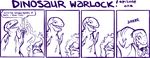  dinosaur humor humour magic_user nedroid plain_background scalie sword t-rex theropod tyrannosaurus_rex warlock weapon webcomic what white_background wizard 