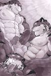  balls barazoku cum feline gay grisser male muscles nipples oral tiger 