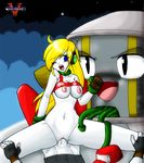 big_breasts blush breasts cave_story clitoris clothing curly_brace doukutsu_monogatari female male navel nipples one_eye_closed penetration penis pussy quote quote_(cave_story) sex spread_legs spreading straight tentacles torn_clothing vaginal vaginal_penetration vcampan video_games 