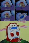  bed dream pillow ren ren_and_stimpy ren_hoek sleeping stimpy unknown_artist what 