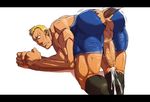  abel abel_(street_fighter) anal bara blonde_hair capcom male male_focus muscle penetration street_fighter street_fighter_iv uncensored yaoi 