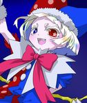  blue_eyes genderswap gijinka hat heterochromia jester_cap jester_hat kirby_(series) marx nintendo personification red_eyes star 