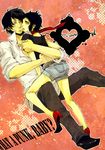  black_hair d.gray-man high_heels road_kamelot short_hair tyki_mikk yellow_eyes 