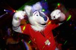  blue_eyes canine char dancing dog ears fursuit hi_res laser lasers male mammal photo rave real wolf 