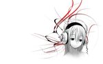  headphones nitroplus solo super_sonico third-party_edit tsuji_santa 