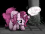  blue_eyes cutie_mark english_text equine female feral friendship_is_magic fur hair horn horns horse mammal my_little_pony pink_fur pink_hair pinkie_pie_(mlp) pony scar sip_i.a. solo submissive text thorns weepy_cry_(mlp) 