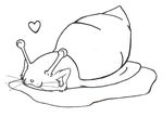  &hearts; cat cute feline monkeykitten snail snail_cat solo what 