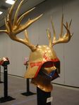  darth_vader gold_paint helmet horn horns mask real sculpture star_wars unknown_artist 