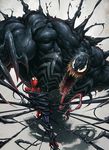  marvel multiple_boys spider-man venom_(marvel) 