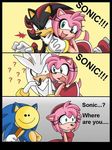  :) comic hedgehog mammal sega shadow_the_hedgehog silver_the_hedgehog smile sonic_(series) sonic_the_hedgehog unknown_artist 