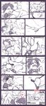  black_and_white canine comic domination female hedgehog hi_res hybrid kami kayla-na knuckles knuckles_the_echidna male mammal mel_the_hybrid monochrome pingas robotnik scourge_the_hedgehog sega sex sonic_(series) sonic_the_hedgehog straight wolf 