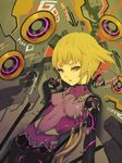  bad_id bad_pixiv_id blonde_hair cyborg headphones highres kimera orange_hair original short_hair solo 