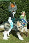  beastcub canine cosplay feral fursuit human legend_of_zelda link link_(wolf_form) midna photo real the_legend_of_zelda twilight_princess wolf 