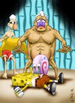  barnacle_boy gary mermaid_man spongebob_squarepants tagme 