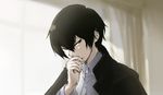  artist_request black_hair hibari_kyouya katekyo_hitman_reborn! male_focus school_uniform solo 