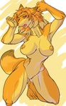  canine female fox kazuhiro lanky nude solo 