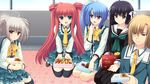  food game_cg group hananomiya_ako kona_nako munemoto_tsubakiko nishimata_aoi seifuku sekai_seifuku_kanojo tagme_(character) yamino_yumeko 