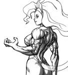  catgirl darkstalkers felicia_(darkstalkers) female muscles pokkuti sketch 