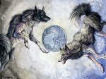  canine emblem pearleden tagme wolf 