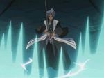  animated animated_gif bankai bleach daiguren_hyouinmaru gif hitsugaya_toushirou ice lowres screencap sword turquiose_eyes weapon white_hair 