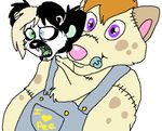  female fursuit heterochromia holly_massey lemur murr zeriara_(character) 