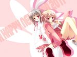  bunny_ears bunnygirl lollipop natsuki_coco tagme thighhighs 
