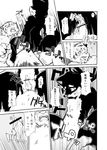  comic gay greyscale harusuke japanese_text male manga 