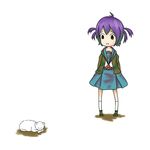  cat iichan.ru mascot purple_hair ru-chans school_uniform unyl-tan 