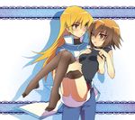  blonde_hair brown_hair genderswap meimone obelisk_blue_uniform panties pixiv_thumbnail resized school_uniform short_hair tenjouin_asuka underwear yu-gi-oh! yugioh_gx yuki_judai yuu-gi-ou yuu-gi-ou_gx yuuki_juudai 