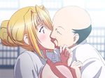  bald blonde_hair blush erohi eyes_closed forced forced_kiss groping kiss molestation nude open_clothes open_eye open_shirt princess_lover purple_eyes rape rocoroto rokoroto school_uniform schoolgirl sex shirt short_hair silvia_van_hossen violet_eyes voilet_eyes window windows 