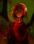 androgynous bad_id bad_pixiv_id crona_(soul_eater) empew short_hair solo soul_eater wings 