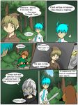  flora_(twokinds) forest human russian_text tom_fischbach trace_(character) tree twokinds 