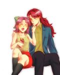  ^_^ age_difference bishoujo_senshi_sailor_moon bow couple eyes_closed hair_bow hairbow nephrite nephrite_(sailor_moon) oosaka_naru osaka_naru pixiv short_hair smile 