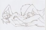  breast_grab canine couple cunnilingus cute female hair licking male midnight navel neriki nipples nude on_back open_mouth oral oral_sex pussy raised_arm raised_leg sex sketch straight tail thigh_grab tongue 
