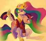  cutie_mark equine female feral friendship_is_magic horn mammal my_little_pony princess_celestia princess_celestia_(mlp) railgunner spanking twilight_sparkle twilight_sparkle_(mlp) unicorn winged_unicorn wings 