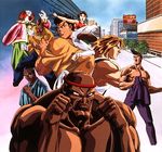  capcom chun-li dark_skin fei_long ken_masters lowres ryu ryuu_(street_fighter) sagat street_fighter 