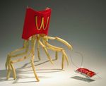 arthropod costume_quest food fries insect ketchup mcdonalds not_furry spider unknown_artist 