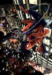  1girl highres marvel spider-man venom_(marvel) 
