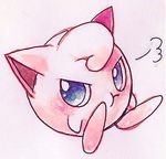  jigglypuff looking_at_viewer pink pok&eacute;mon solo suppainu 