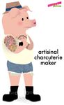  dyna_moe hipster hipster_animals male pig porcine tattoo 