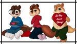  alvin_and_the_chipmunks alvin_seville blue_eyes blush chipmunk chubby clothed clothing eyewear glasses green_eyes half-dressed holidays male mammal overweight rodent seth-iova simon simon_seville theodore_seville topless valentine's_day valentines_day yellow_eyes 