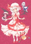  :&lt; bat_wings blonde_hair bloomers blue_hair book braid chibi dress fang flandre_scarlet futaki_nia hat izayoi_sakuya jitome laughing long_hair maid maid_headdress multiple_girls open_mouth patchouli_knowledge pink_dress purple_eyes purple_hair reading red_eyes remilia_scarlet short_hair side_ponytail touhou twin_braids underwear upskirt wings 