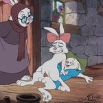  bow_tie clitoris clothed clothing cowgirl cub cute disney eyewear feather female glasses half-dressed incest lagomorph lying male mammal mcdutt mother_rabbit on_back on_top pussy rabbit reverse_cowgirl_position robin_hood robin_hood_(disney) scarf sex skippy straight young 