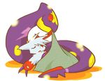  cute duo feral male naz nintendo plain_background pok&#233;mon pok&eacute;mon reptile scalie seviper size_difference sleeping snake tokino video_games white_background zan zangoose 