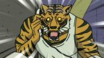  feline male screencap shock solo telephone tiger wifebeater 