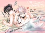  &lt;3 byakuran heart katekyo_hitman_reborn! rokudou_mukuro yaoi 