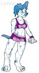  blue canine dalmatian dog glasses jog lyenuv paws solo water_bottle workout 